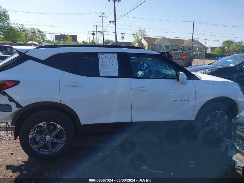 2023 Chevrolet Blazer Awd 2Lt VIN: 3GNKBHR41PS235752 Lot: 39367324