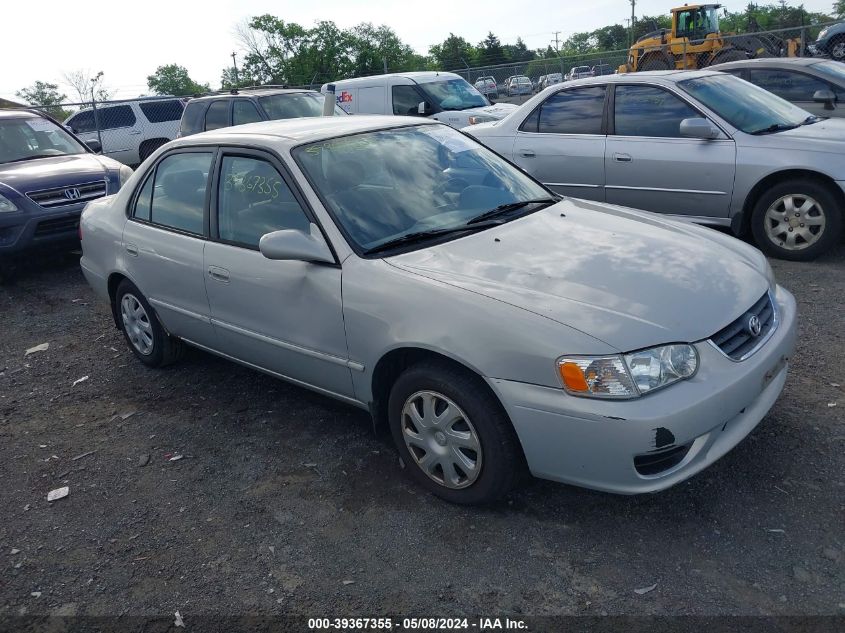 2001 Toyota Corolla Le VIN: 1NXBR12E91Z527327 Lot: 39367355