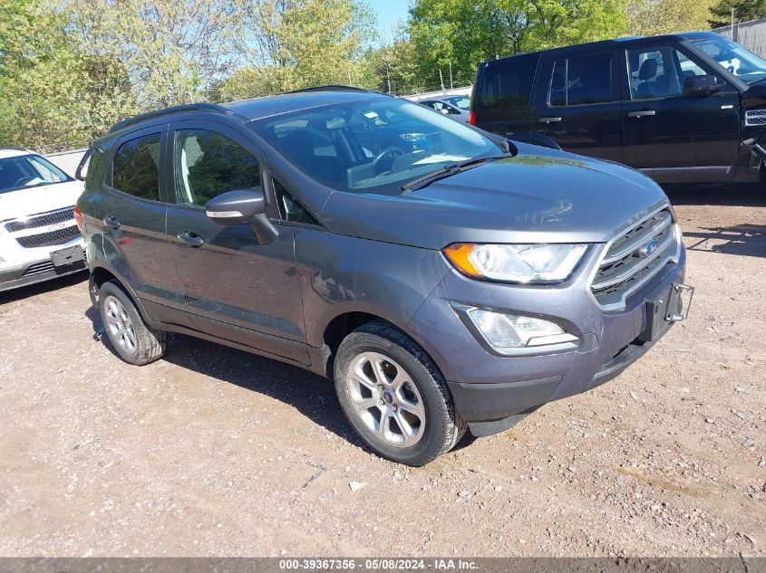 2020 Ford Ecosport Se VIN: MAJ6S3GL9LC330802 Lot: 39367356