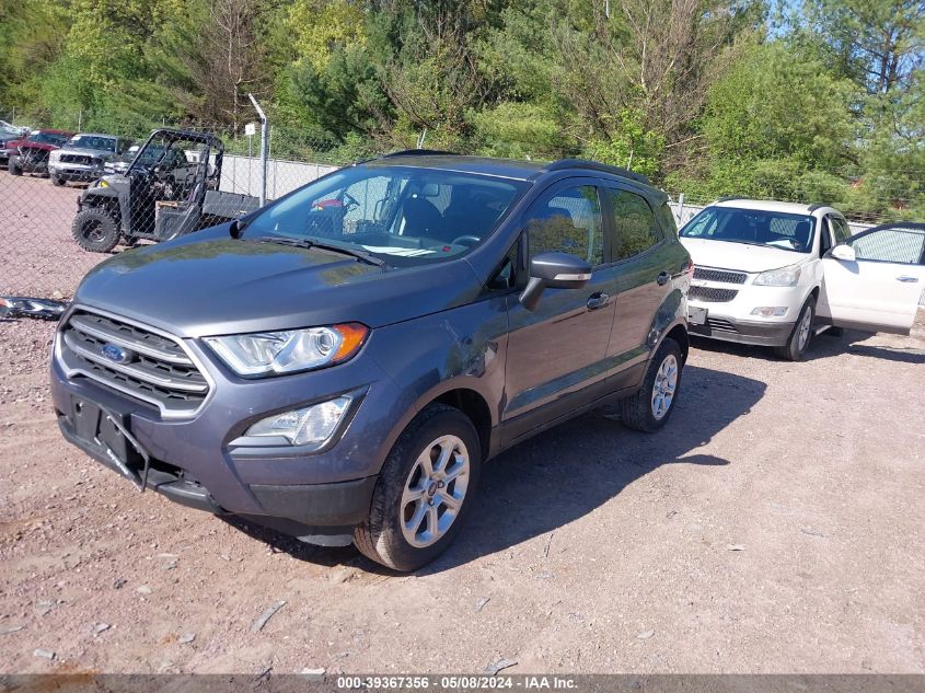 2020 Ford Ecosport Se VIN: MAJ6S3GL9LC330802 Lot: 39367356