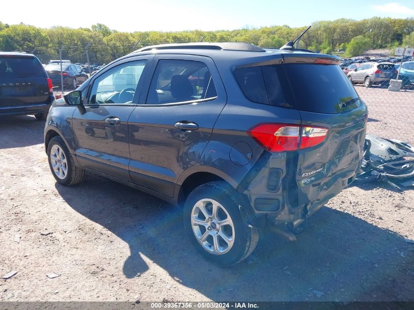 2020 Ford Ecosport Se VIN: MAJ6S3GL9LC330802 Lot: 39367356