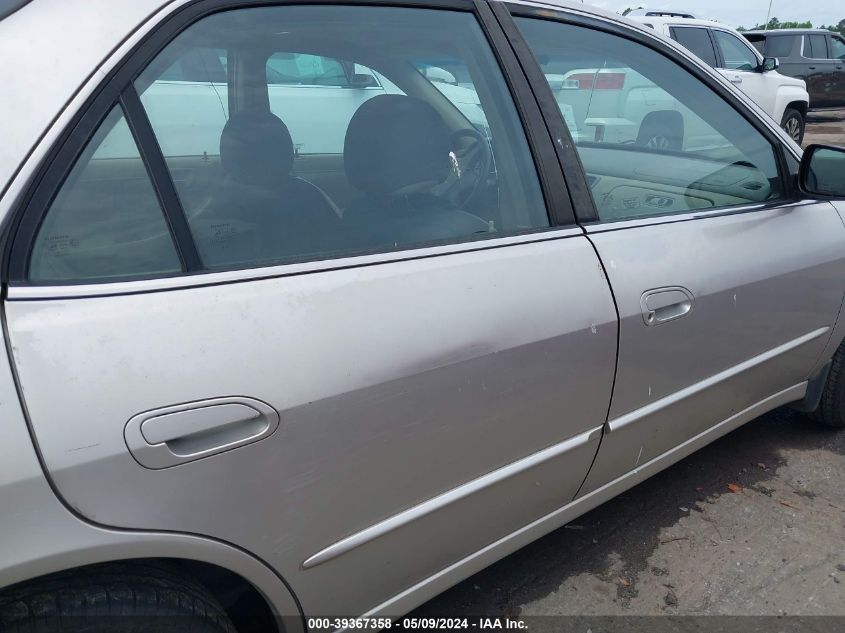 1999 Honda Accord Ex VIN: 1HGCG5655XA158610 Lot: 39367358