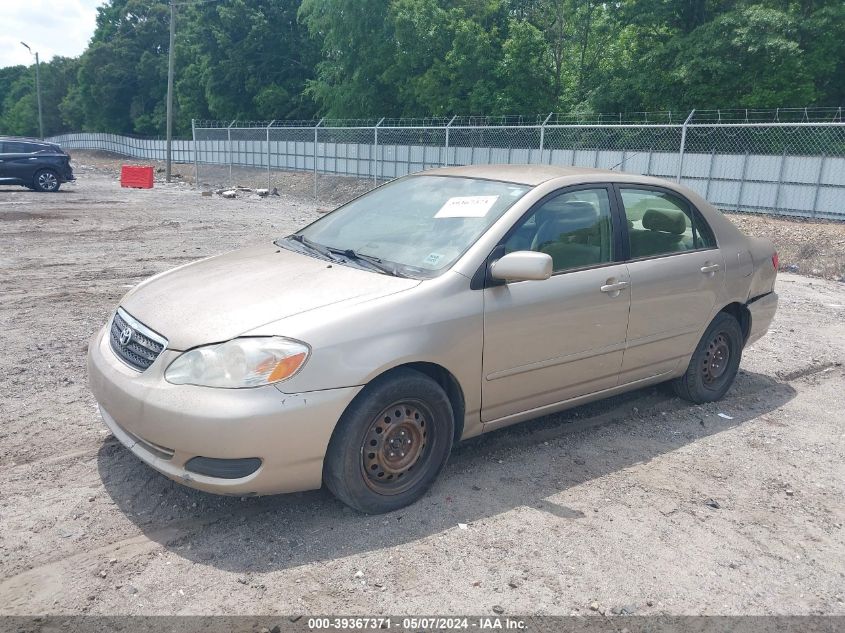 2006 Toyota Corolla Le VIN: 2T1BR32E36C646365 Lot: 39367371