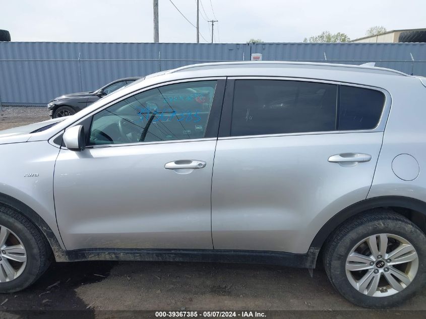 2018 Kia Sportage Lx VIN: KNDPMCAC6J7449978 Lot: 39367385