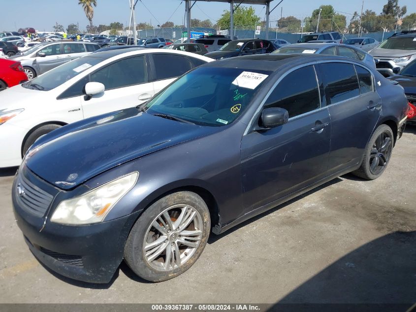 2007 Infiniti G35 Journey VIN: JNKBV61E37M709871 Lot: 39367387