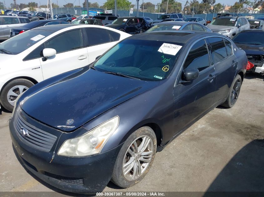 2007 Infiniti G35 Journey VIN: JNKBV61E37M709871 Lot: 39367387