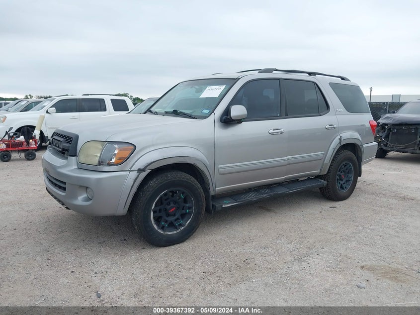 2007 Toyota Sequoia Sr5 V8 VIN: 5TDZT34AX7S287485 Lot: 39367392
