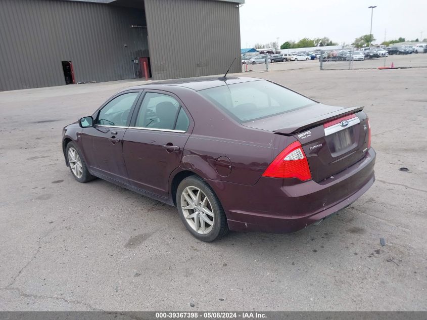 2011 Ford Fusion Sel VIN: 3FAHP0CG0BR268739 Lot: 39367398