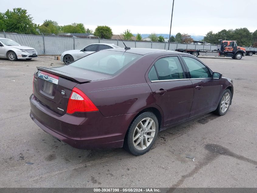 2011 Ford Fusion Sel VIN: 3FAHP0CG0BR268739 Lot: 39367398