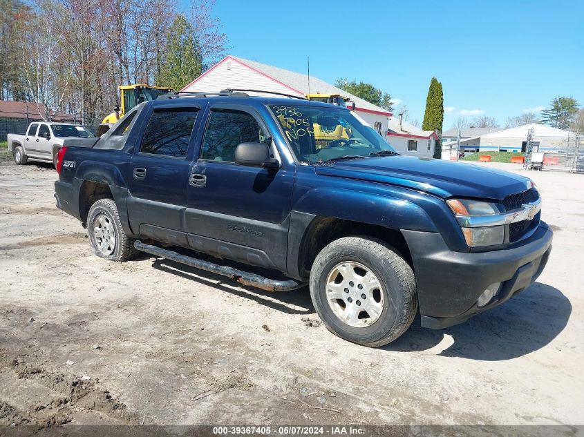 2005 Chevrolet Avalanche 1500 Z71 VIN: 3GNEK12Z25G178603 Lot: 39367405