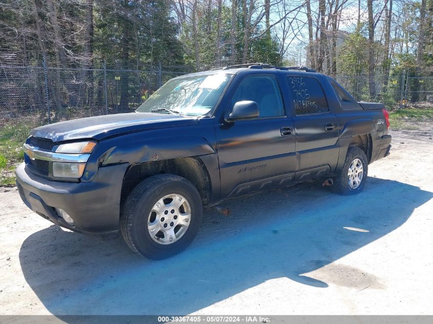 2005 Chevrolet Avalanche 1500 Z71 VIN: 3GNEK12Z25G178603 Lot: 39367405