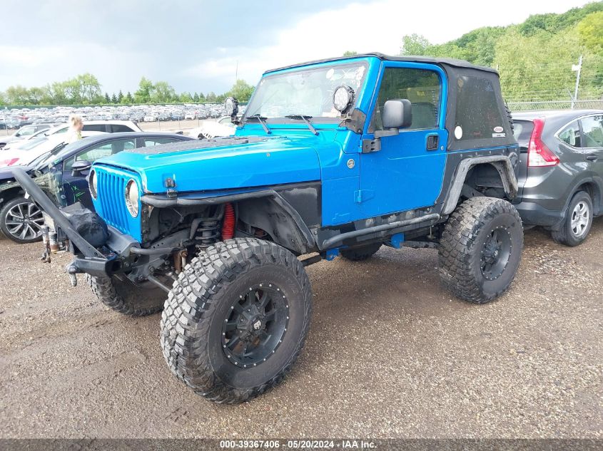 2006 Jeep Wrangler Se VIN: 1J4FA29S06P754890 Lot: 39367406