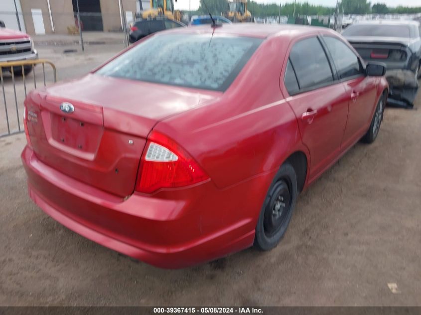 2011 Ford Fusion S VIN: 3FAHP0GA5BR130930 Lot: 39367415