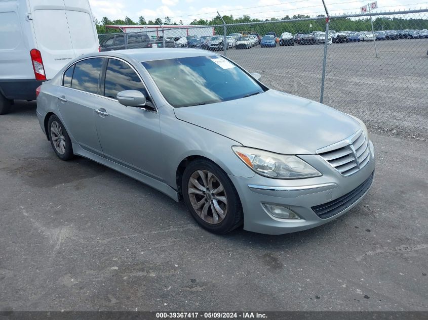 2013 Hyundai Genesis 3.8 VIN: KMHGC4DDXDU217608 Lot: 39367417