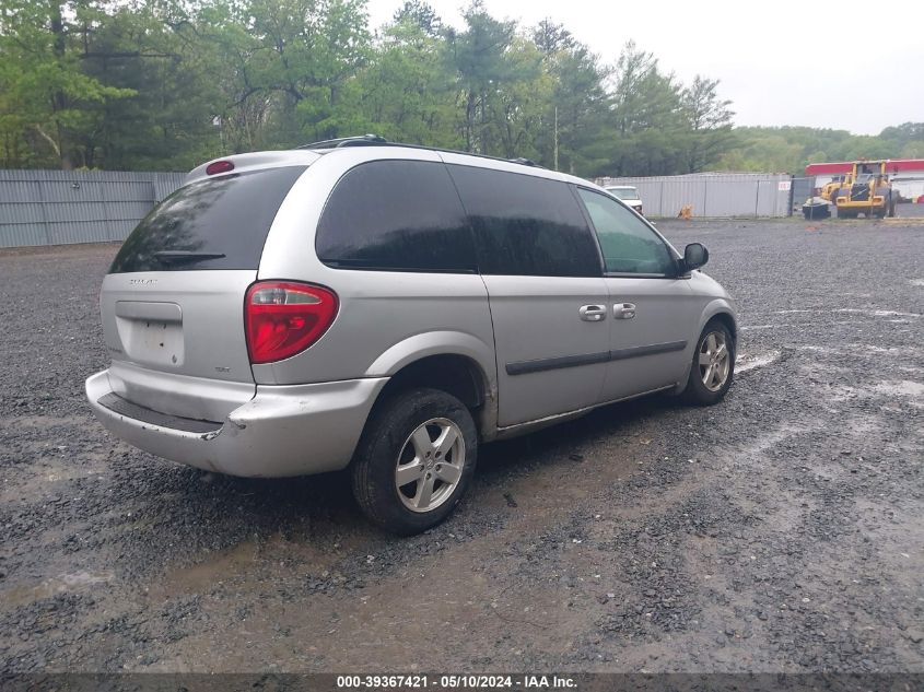 2007 Dodge Caravan Sxt VIN: 1D4GP45R57B109340 Lot: 39367421