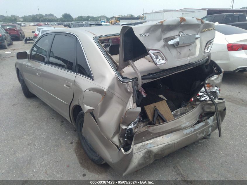 2004 Toyota Avalon Xls VIN: 4T1BF28B24U385712 Lot: 39367429