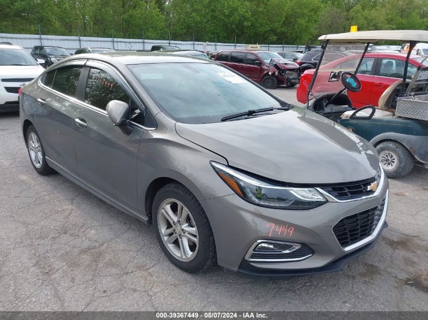 2018 Chevrolet Cruze Lt Auto VIN: 1G1BE5SMXJ7151128 Lot: 39367449