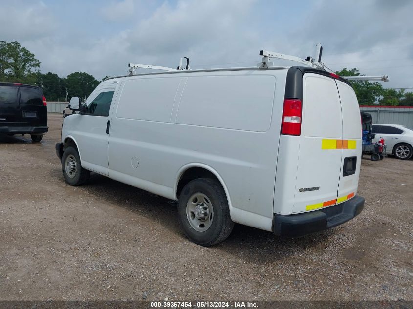 2017 Chevrolet Express 2500 Work Van VIN: 1GCWGAFF2H1345463 Lot: 39367454