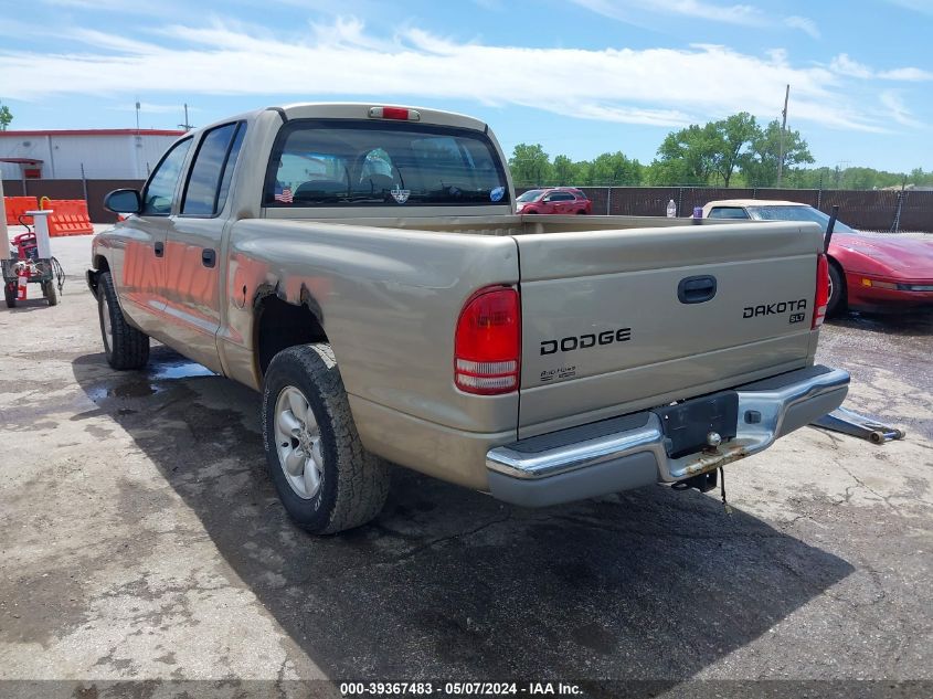 2003 Dodge Dakota Slt VIN: 1D7HL48X73S332745 Lot: 39367483