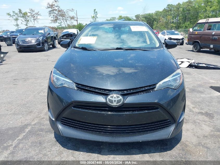 2017 Toyota Corolla Le VIN: 2T1BURHE2HC801371 Lot: 39367485