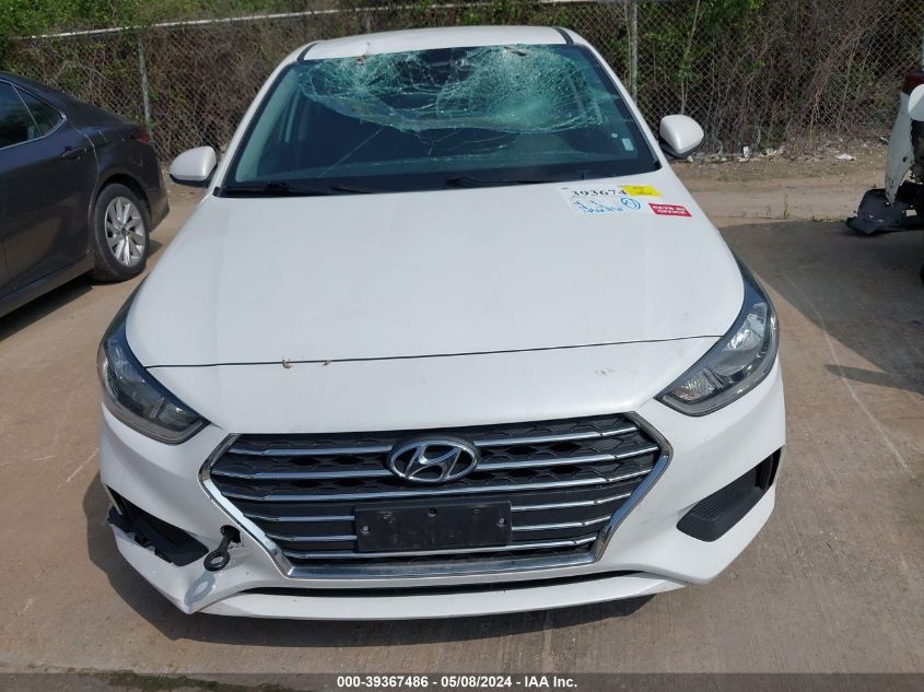 2021 Hyundai Accent Se VIN: 3KPC24A69ME147867 Lot: 39367486