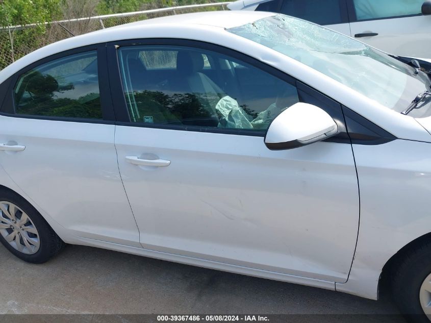 2021 Hyundai Accent Se VIN: 3KPC24A69ME147867 Lot: 39367486