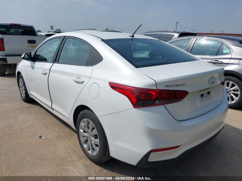 2021 Hyundai Accent Se VIN: 3KPC24A69ME147867 Lot: 39367486