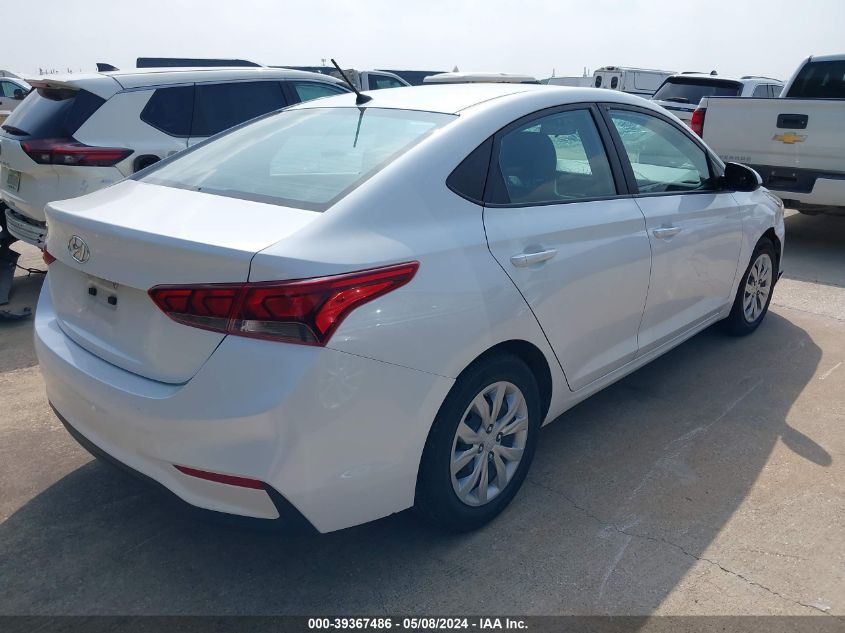 2021 Hyundai Accent Se VIN: 3KPC24A69ME147867 Lot: 39367486