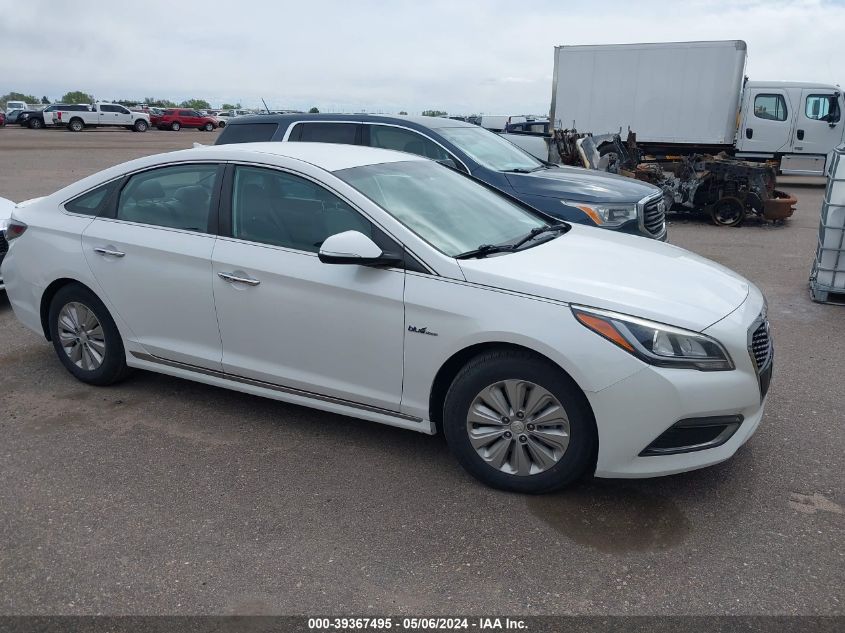 2016 Hyundai Sonata Hybrid Se VIN: KMHE24L16GA033032 Lot: 39367495