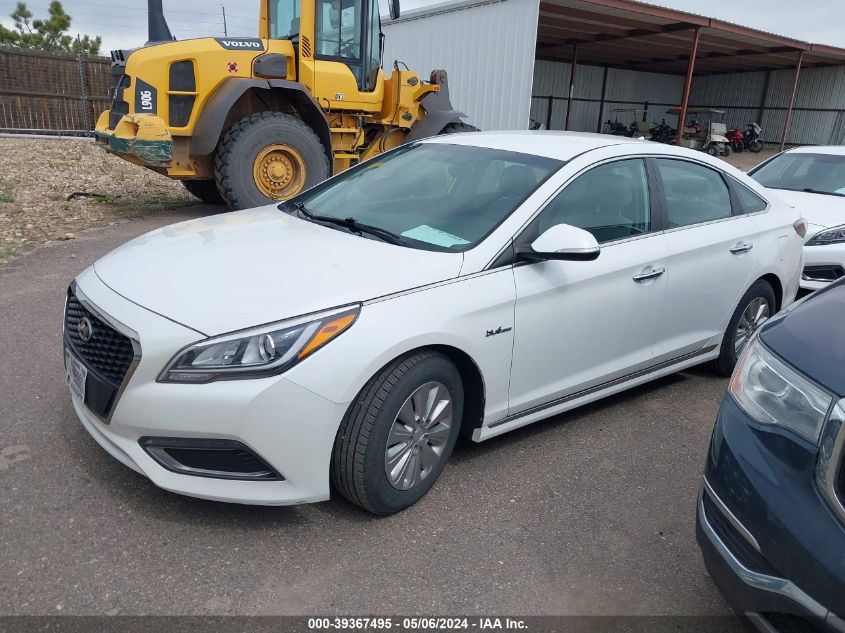 2016 Hyundai Sonata Hybrid Se VIN: KMHE24L16GA033032 Lot: 39367495