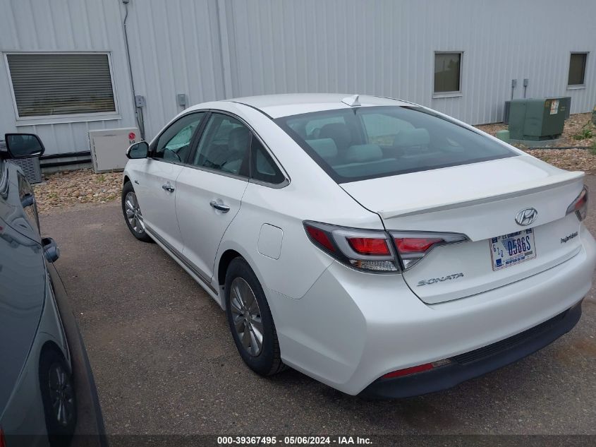 2016 Hyundai Sonata Hybrid Se VIN: KMHE24L16GA033032 Lot: 39367495