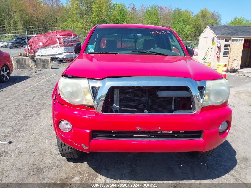 2005 Toyota Tacoma Base V6 VIN: 5TEUU42N55Z055220 Lot: 39367504