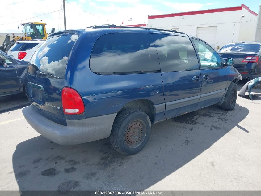 2000 Dodge Grand Caravan Se VIN: 1B4GP44R8YB768297 Lot: 39367506