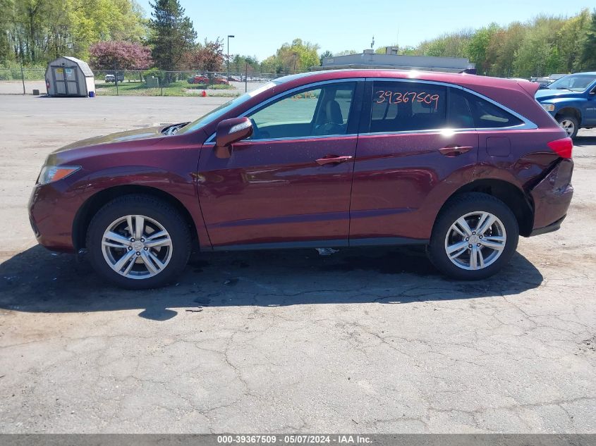 2014 Acura Rdx VIN: 5J8TB4H35EL000158 Lot: 39367509