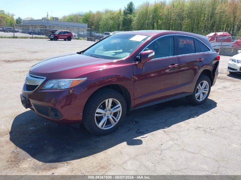 2014 Acura Rdx VIN: 5J8TB4H35EL000158 Lot: 39367509