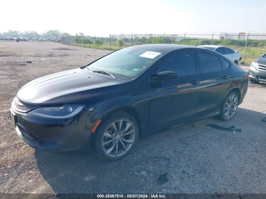 2015 Chrysler 200 S VIN: 1C3CCCBB6FN541879 Lot: 39367510