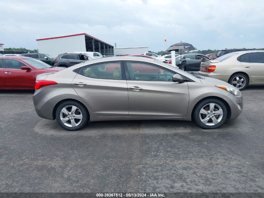 2013 Hyundai Elantra Gls VIN: 5NPDH4AE4DH306381 Lot: 39367512