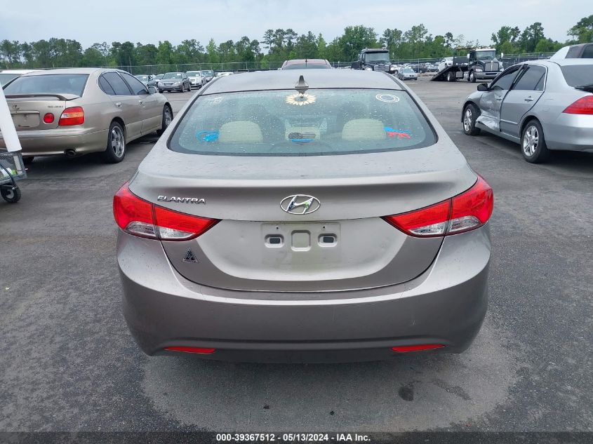 2013 Hyundai Elantra Gls VIN: 5NPDH4AE4DH306381 Lot: 39367512