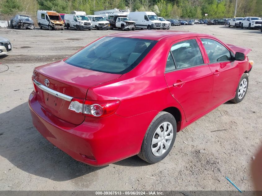 2013 Toyota Corolla L VIN: 2T1BU4EE2DC962014 Lot: 39367513