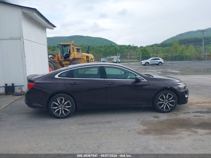 2021 Chevrolet Malibu Fwd Rs VIN: 1G1ZG5ST9MF044131 Lot: 39367547