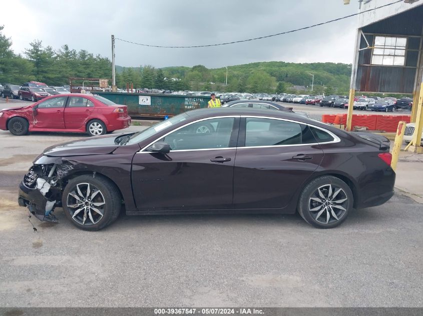 2021 Chevrolet Malibu Fwd Rs VIN: 1G1ZG5ST9MF044131 Lot: 39367547