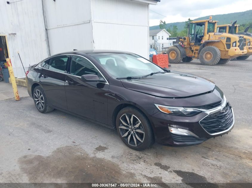 2021 Chevrolet Malibu Fwd Rs VIN: 1G1ZG5ST9MF044131 Lot: 39367547