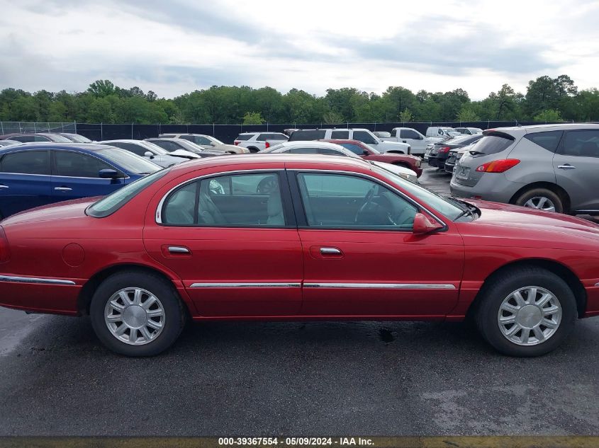 1999 Lincoln Continental VIN: 1LNHM79V9XY643953 Lot: 39367554