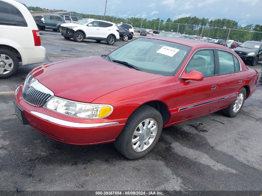 1999 Lincoln Continental VIN: 1LNHM79V9XY643953 Lot: 39367554