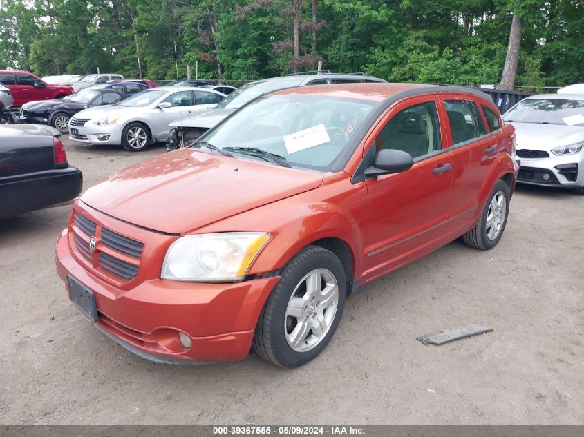 2007 Dodge Caliber Sxt VIN: 1B3HB48BX7D223693 Lot: 39367555