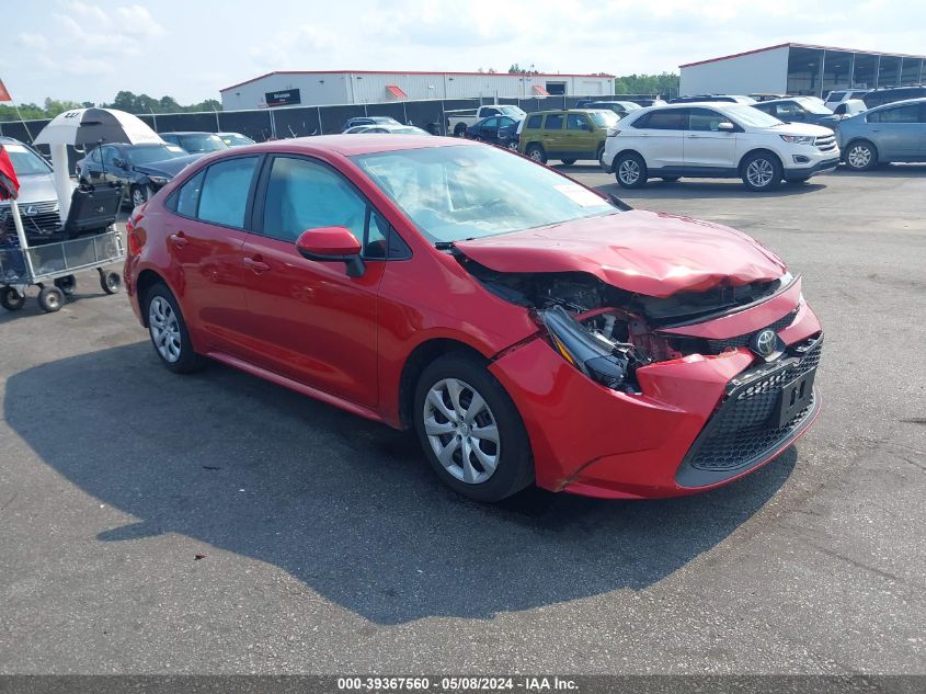 2021 TOYOTA COROLLA LE - 5YFEPMAE7MP148001