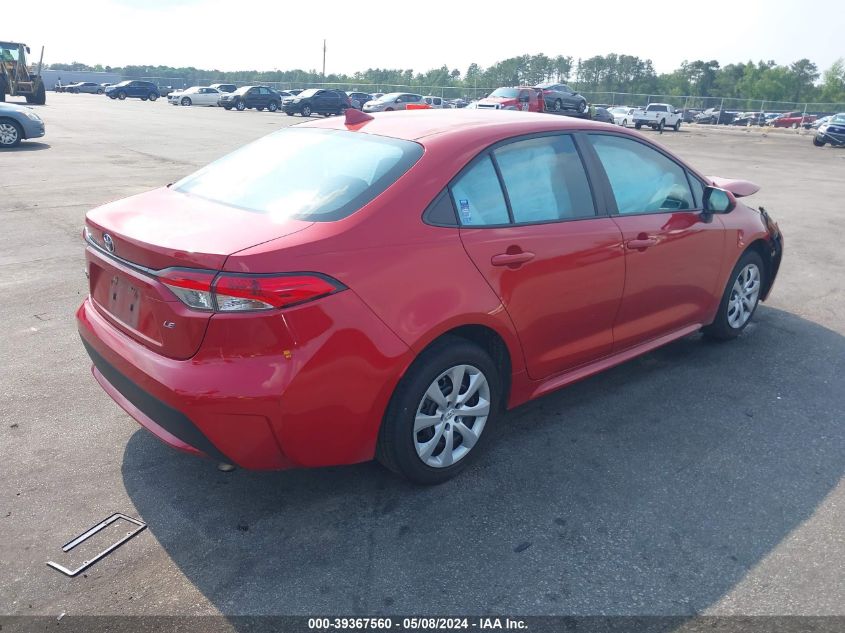 2021 TOYOTA COROLLA LE - 5YFEPMAE7MP148001