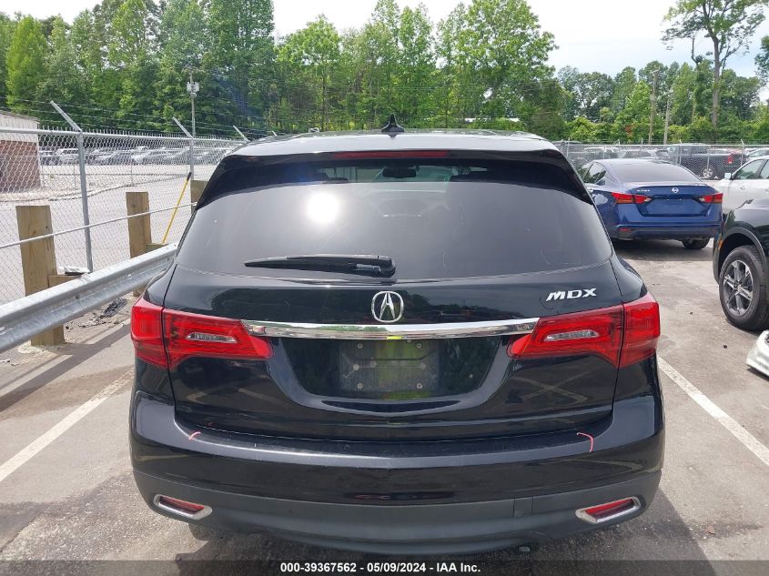 2015 Acura Mdx VIN: 5FRYD3H28FB008113 Lot: 39367562