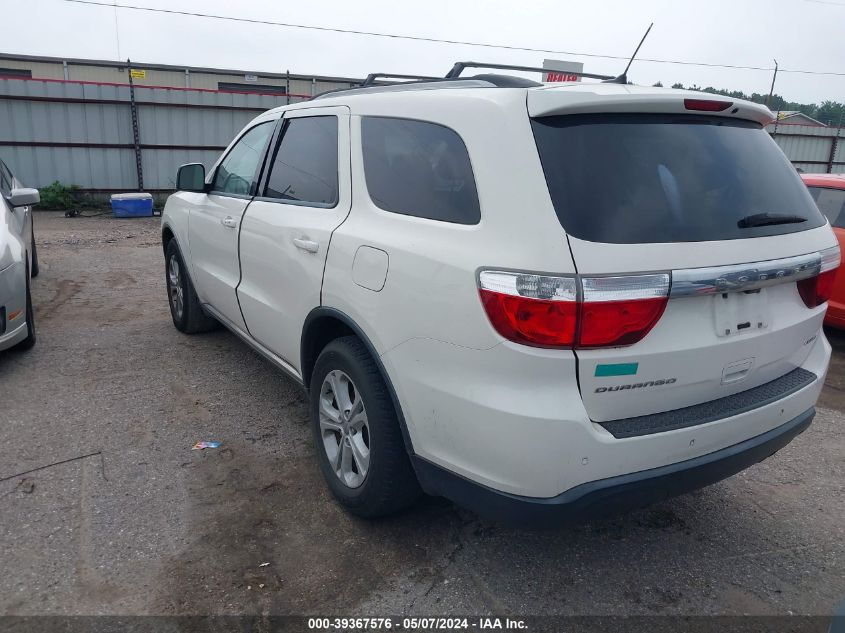 2012 Dodge Durango Crew VIN: 1C4RDHDGXCC125754 Lot: 39367576