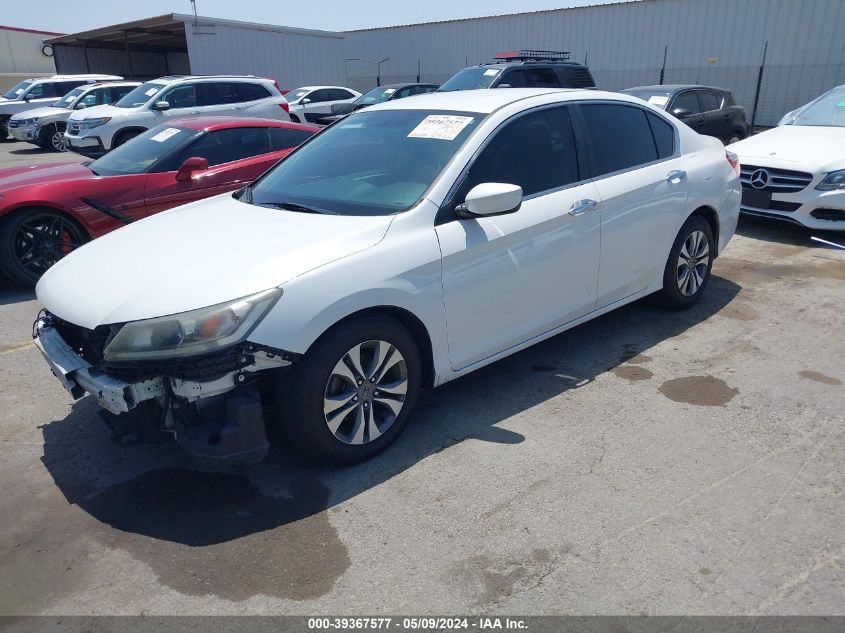 2013 Honda Accord Lx VIN: 1HGCR2F39DA201817 Lot: 39367577